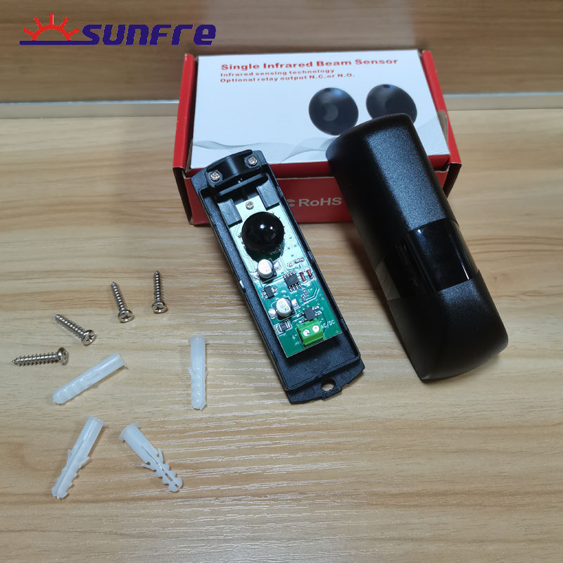 IP54 Automatic Gate Opener Photocell Wireless Battery Infrared Safety